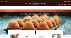 Desktop Screenshot of devonportchocolates.co.nz
